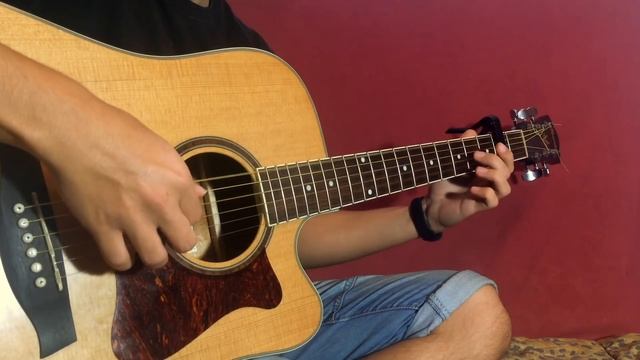 Легендарная мелодия на гитаре! (fingerstyle на гитаре - ФИНГЕРСТАЙЛ ГИТАРА :)