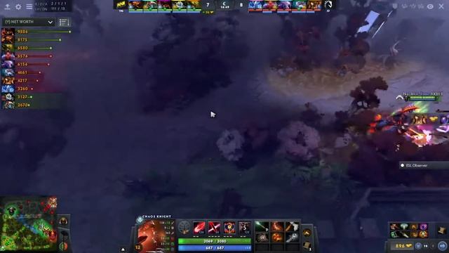 V-Tune Chaos Knight - Oracle｡^‿^｡Slardar - NAVI vs Liquid g1 - ESL One Germany 2020 dota2 смотреть онлайн