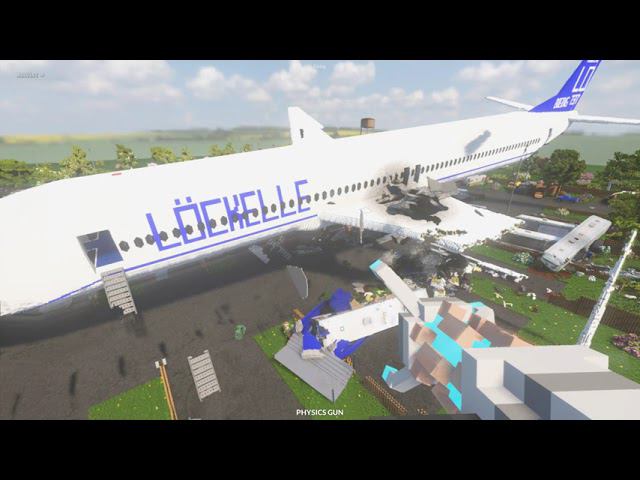 Plane In A Residential Complex (Teardown)