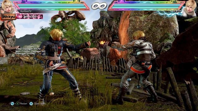 Secret hidden Leo discord wall tech in Tekken 7 (1440p60) смотреть онлайн