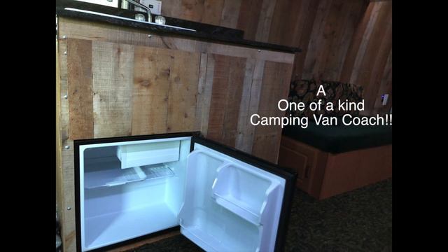 Sprinter Coleman crash-camper, She-Shed on wheels, super-size interior camper van. смотреть онлайн