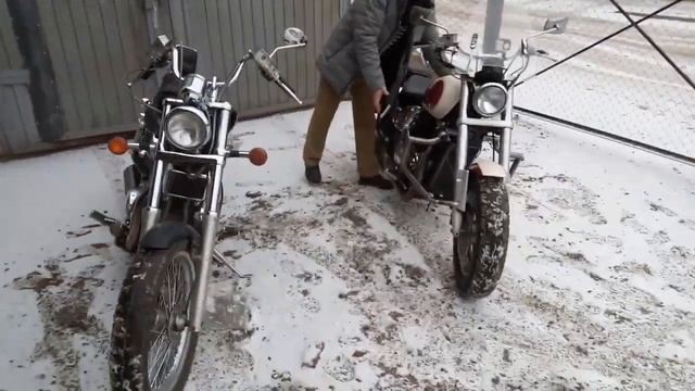 Пересел с четырехсотки на полторалитровый мотоцикл! Suzuki VZ400/800 - Suzuki VS1400 Intruder смотреть онлайн