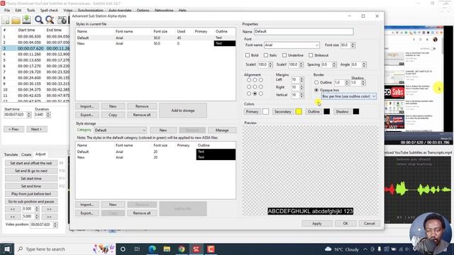 How to Add Black Background to SRT Subtitles and Burn Subtitles to Videos for Free | 2 Ways смотреть онлайн