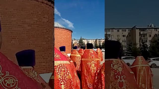 Храм иконы Божьей Матери "Нечаяная радость". Малый престольный праздник. Крестный ход. смотреть онлайн
