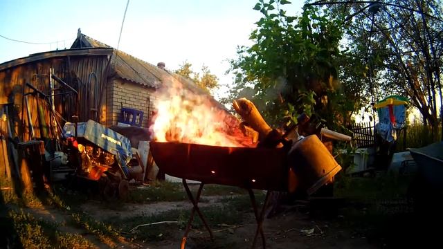 Обзор самодельного мангала смотреть онлайн