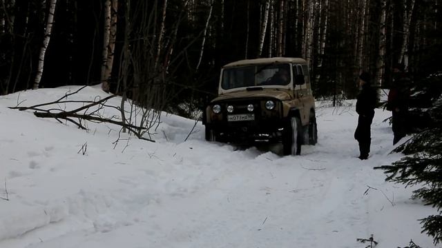 Off Road клуб 4х4 "Белые Волки" Приключения в снегу смотреть онлайн
