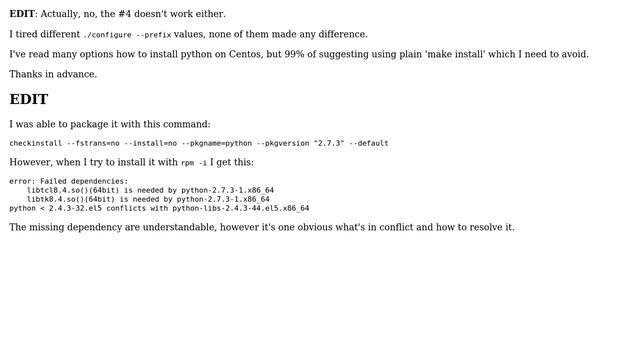 DevOps & SysAdmins: How to create Python (2.7.3) RPM package? смотреть онлайн