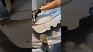 МК по заливке часов(жеода) из эпоксидной смолы❤️#эпоксидная_смола #смола #часыизсмолы #рек #топ