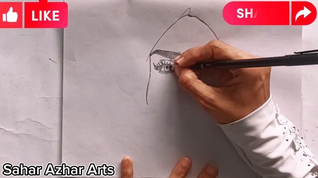 How to Draw a Pretty Girl / simple pencil Drawing смотреть онлайн