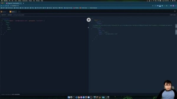 Prisma GraphQL authentication, (Prisma, GraphQL, Postgres, Docker)