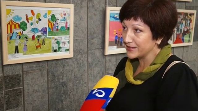 Выставка детских рисунков Полиция спешит на помощь! смотреть онлайн