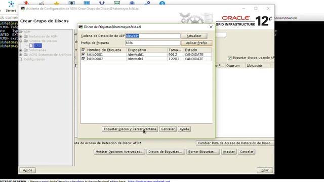 Migración Bases Datos Oracle 12cr2 FileSystem Para ASM смотреть онлайн