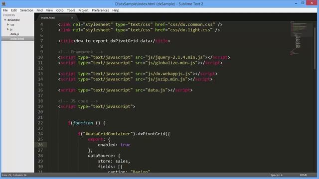 DevExpress DevExtreme: dxPivotGrid Export to Excel смотреть онлайн