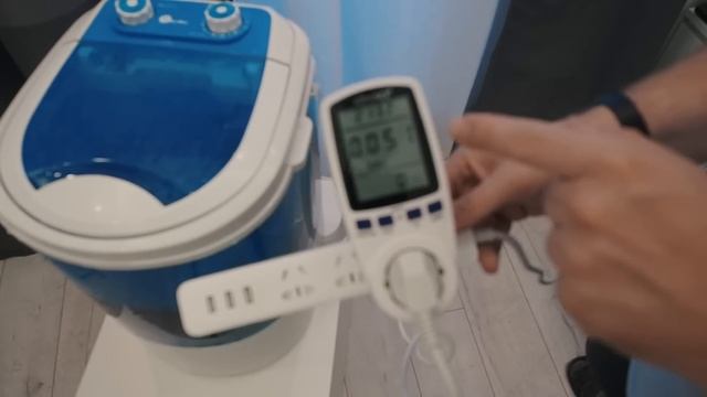 Mini Washer With Spin For RV Or Small House. Full Review Offgrid Van Portable Washing Machine Dryer