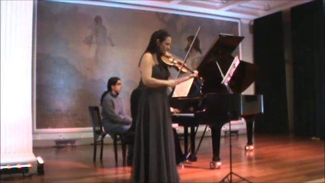 L. V. Beethoven, Sonate n° 9 , Kreutzer, I mov. - Violin: Ana Zivkovic Piano : Alessandro Fonseca смотреть онлайн
