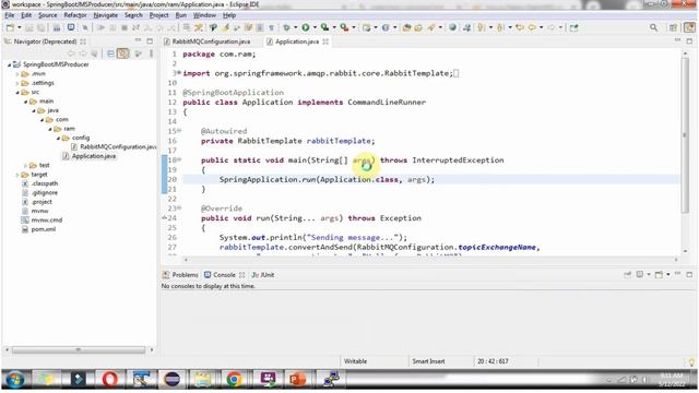 How to send/receive a message to/from the queue(Springboot+JMS+ RabbitMQ running Amazon EC2 Server) смотреть онлайн