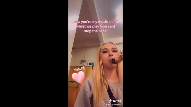 Saxophone TikTok