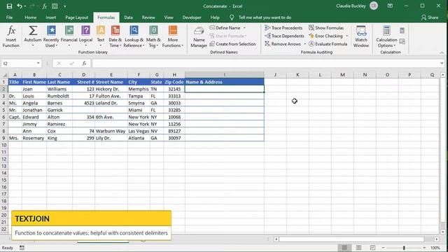Concatenate Excel Tutorial - CONCATENATE, CONCAT, TEXTJOIN, Ampersand (&) смотреть онлайн