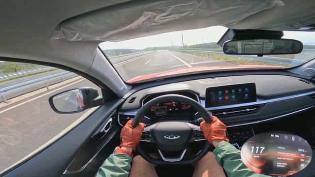 2023 CHERY TIGGO 7 PRO | Автомагистральный Тест-Драйв от первого лица POV | Максимальная скорость смотреть онлайн