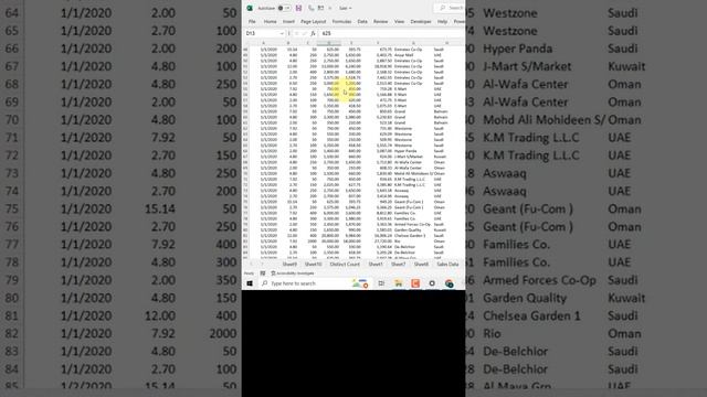 Keep Headers Always Visible With Excel Tables