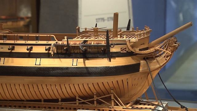 Object 60   Bonhomme Richard Double Sided Model