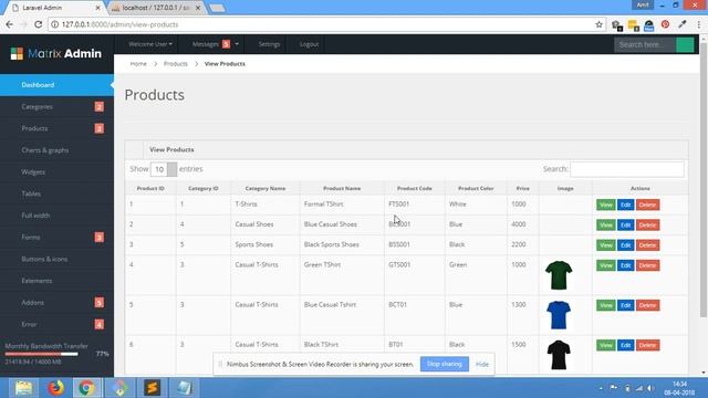 #11 Make E-commerce website in Laravel 5.6 | #22 Admin Panel | Edit Products смотреть онлайн