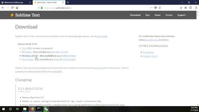 Installing python and sublime text (Python for beginners) [Part-1] смотреть онлайн
