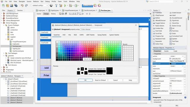 Online Shopping Management System in Java | NetBeans | MySQL | Part-3 смотреть онлайн