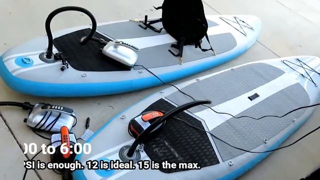 Electric paddle board pump side by side review смотреть онлайн