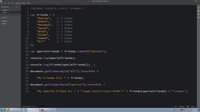 Learn JavaScript In Arabic #33 - Array - Search Elements смотреть онлайн