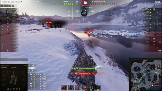 T110E4 - Какое направление выбрать? - World of Tanks /wot/Wotreplays смотреть онлайн