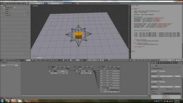 [HD] Blender Game Engine - Directional (Axis) Movement Using Python (Part 05) смотреть онлайн