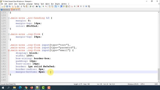 How To Create Facebook Login Page Using HTML And CSS | CSS Bangla Tutorial 2021 | Part - 60 смотреть онлайн