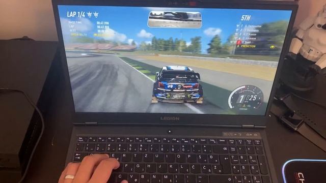 LENOVO Legion 5 UNBOXING Ryzen 7 4800H - GTX1650 - Gameplay Dirt Rally 2.0 And GRID