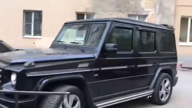 27.04.19 Mercedes Gelendvagen чёрный А810УТ198 смотреть онлайн