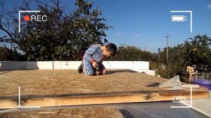 делаю фронтон односкатной крыши  своими руками #строюдом 10