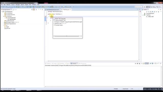 Java: Create a simple JUnit Test смотреть онлайн