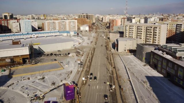 Улица Ойунского г. Якутск для МИИ-2022. Готовцев Данил смотреть онлайн