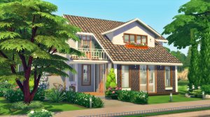 УЮТНЫЙ СЕМЕЙНЫЙ ДОМ? THE SIMS 4  NO CC/ Speed Build  /Stop Motion Build