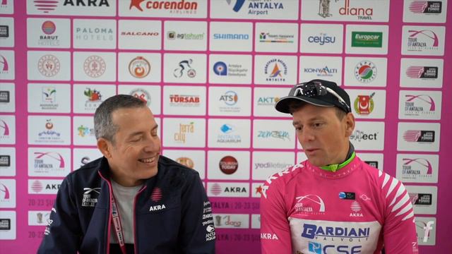 Tour Of Antalya: 2. Etap galibi Giovanni Lonardi'nin Basın Toplantısı смотреть онлайн