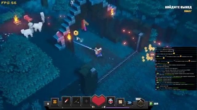 Minecraft Dungeons! Новый Майнкрафт с боями, данжами и РПГ! смотреть онлайн