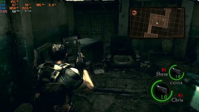 Resident Evil 5 on HIGH settings (on GPD WIN 2), на ВЫСОКИХ настройках смотреть онлайн
