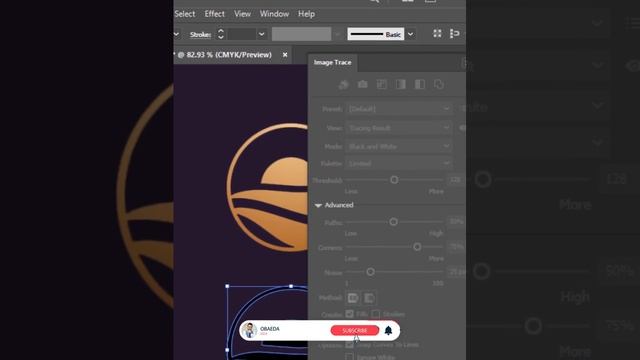Image trace - gradient logo - Short Illustrator Tutorial смотреть онлайн