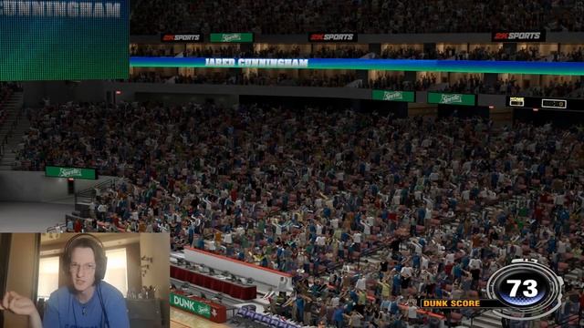 ВЕМБАНЬЯМА НА СЛЕМ-ДАНК КОНТЕСТЕ | ПРОХОЖДЕНИЕ MYCAREER NBA2K14 смотреть онлайн