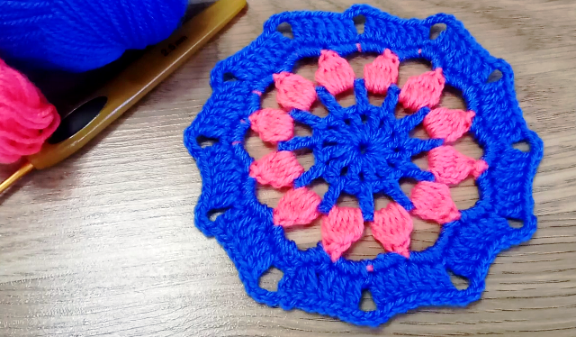 САЛФЕТКА или ПОДСТАВКА под горячее?Мастер-класс со схемой смотреть онлайн