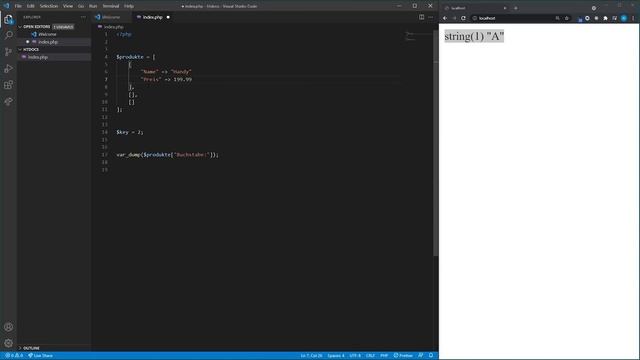 PHP Tutorials - Vom Einsteiger zum Profi | Deutsch | #7 Array (Listen) смотреть онлайн