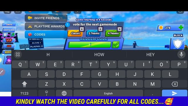 ⚠️New Update!!⚠️BLADE BALL ROBLOX CODES 2023 - BLADE BALL CODES 2023- BLADE BALL смотреть онлайн