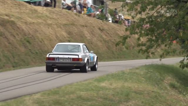 Mercedes 500 SLC Gr2 Hill Climb course de cote la Broque 2019 Thomas Poppe смотреть онлайн