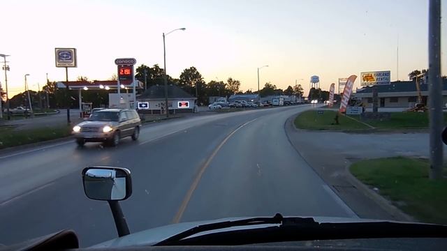 189 # Alex-Дальнобой США..USA..Американская деревня..Взгляд из кабины смотреть онлайн