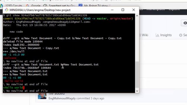 How to use Git and Github 2 - Commit and branch (Arabic) смотреть онлайн